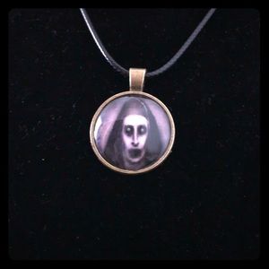The Nun inspired pendant
